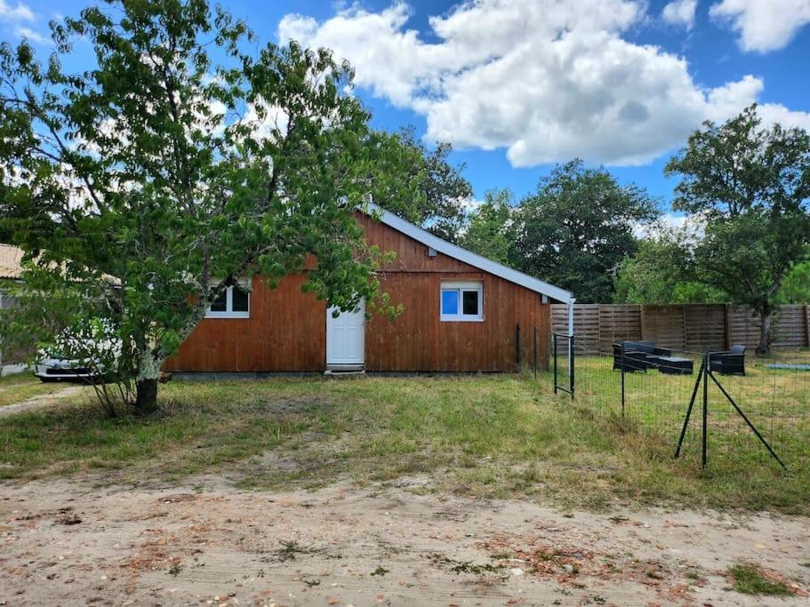 Chalet Au Coeur Des Landes Ychoux Εξωτερικό φωτογραφία
